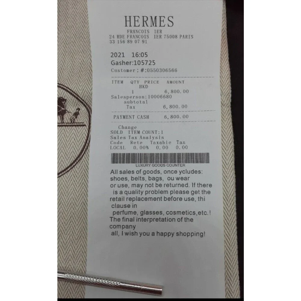 Hermès Black Leather H Belt Silver Buckle Made in France 42 NIB
